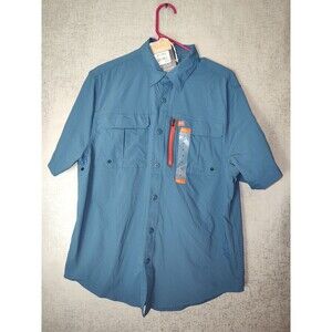 The American Outdoorsman Blackfoot River Ultimate Fishing Shirt Sz L